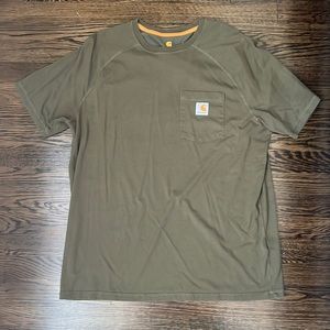 Large Olive Carhartt Tee